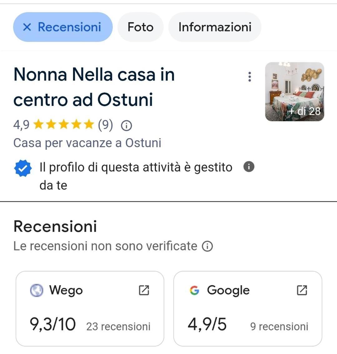 Nonna Nella Casa In Centro Apartment Ostuni Exterior photo